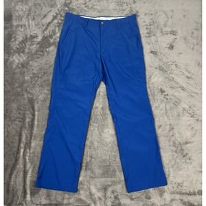 Callaway Pants Mens 32x30 Blue Chino Pockets Golf Casual Straight